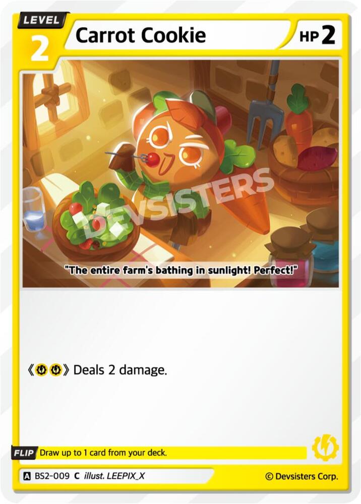 Carrot Cookie, Brave Beginning BS2-009