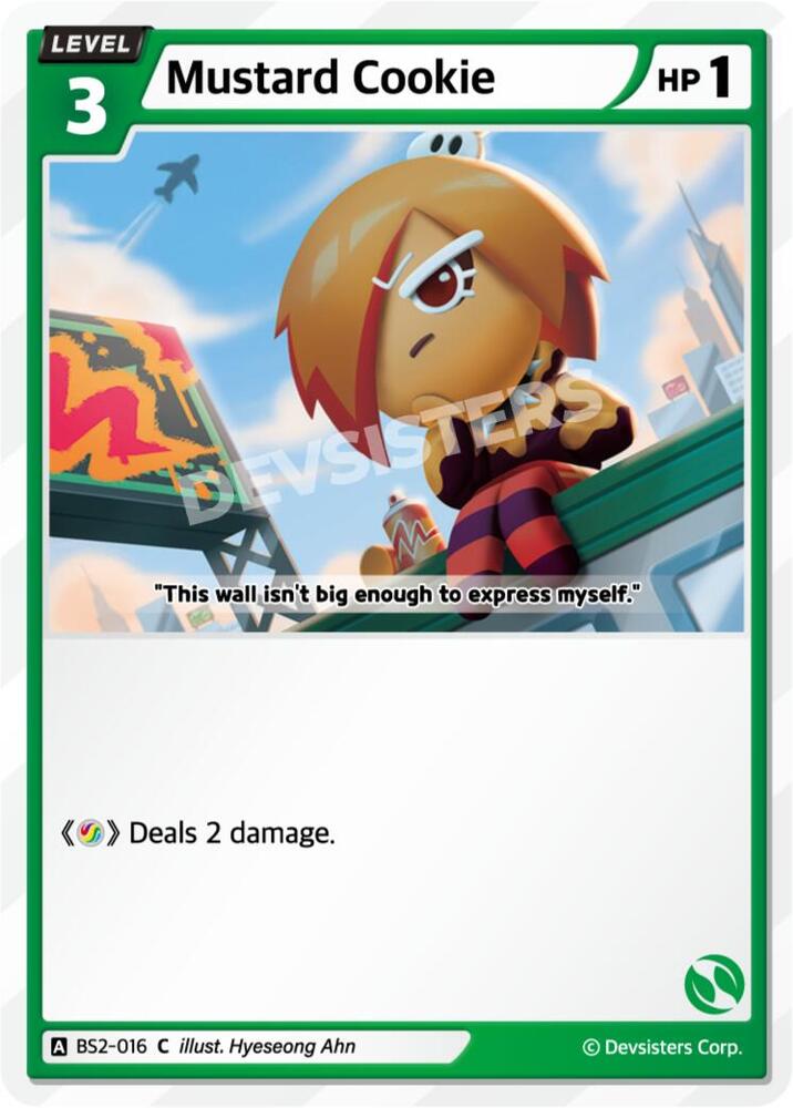 Mustard Cookie, Brave Beginning BS2-016