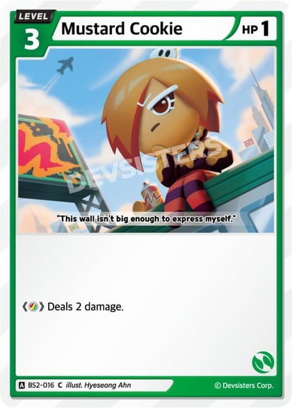 Mustard Cookie, Brave Beginning BS2-016