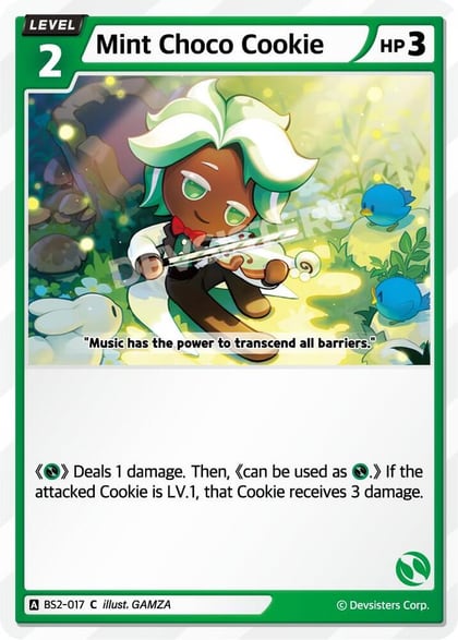 Mint Choco Cookie, Brave Beginning BS2-017