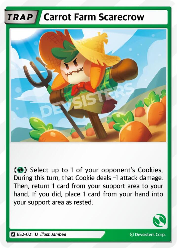 Carrot Farm Scarecrow, Brave Beginning BS2-021