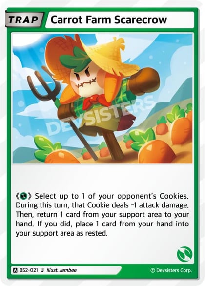 Carrot Farm Scarecrow, Brave Beginning BS2-021