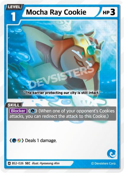 Mocha Ray Cookie (SEC), Brave Beginning BS2-026