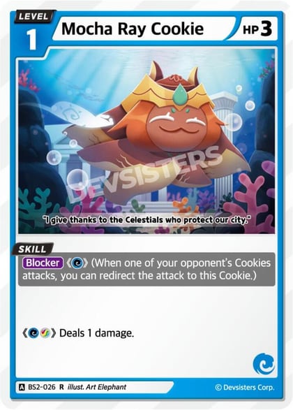 Mocha Ray Cookie, Brave Beginning BS2-026