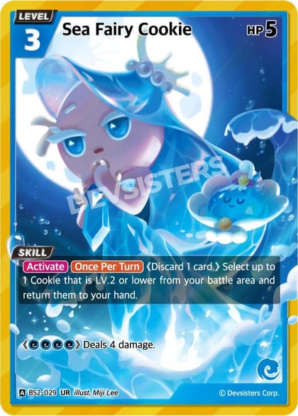 Sea Fairy Cookie, Brave Beginning BS2-029