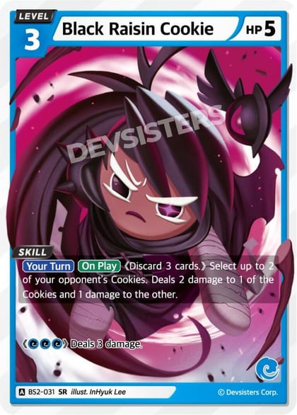 Black Raisin Cookie, Brave Beginning BS2-031