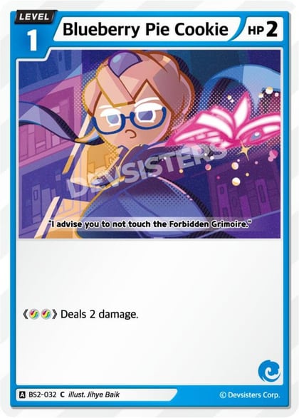 Blueberry Pie Cookie, Brave Beginning BS2-032