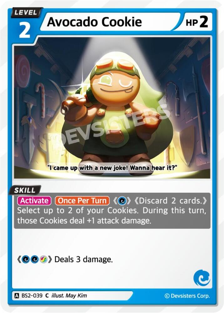 Avocado Cookie, Brave Beginning BS2-039