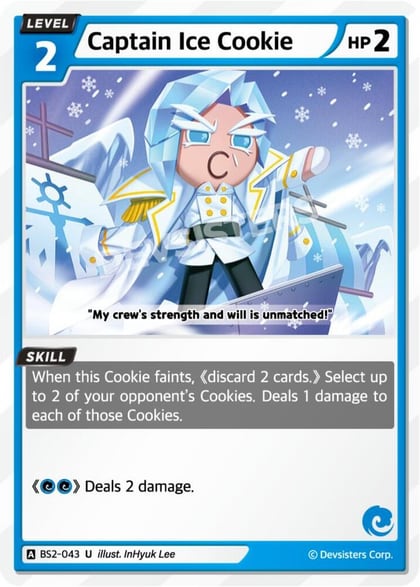 Captain IceCookie, Brave Beginning BS2-043