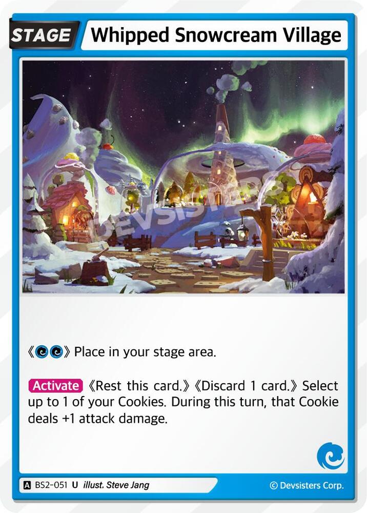 Whipped Snowcream Village, Brave Beginning BS2-051