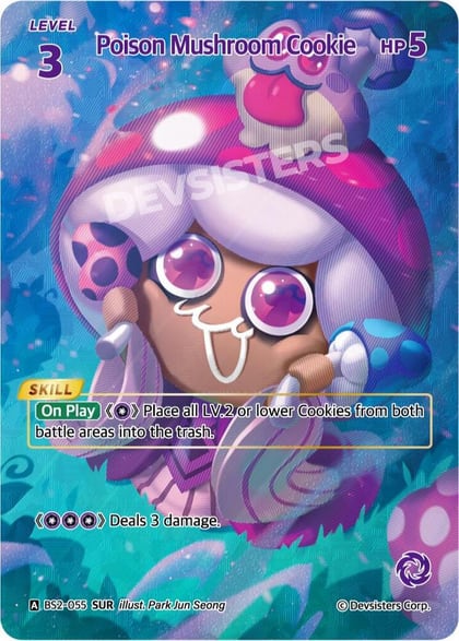 Poison Mushroom Cookie (055) (SUR), Brave Beginning BS2-055