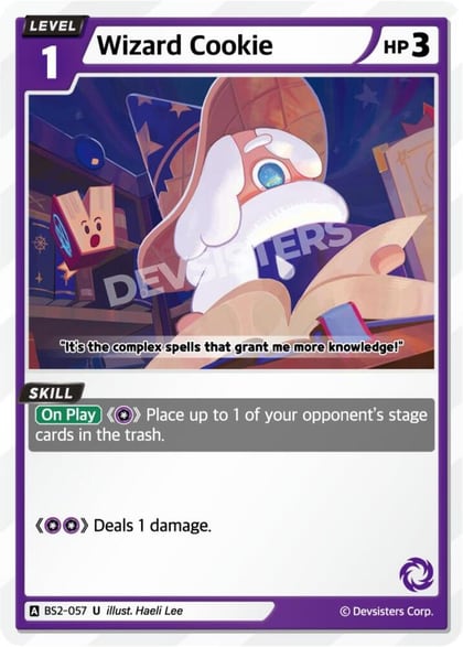 Wizard Cookie, Brave Beginning BS2-057