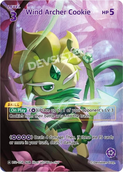 Wind Archer Cookie (SUR), Brave Beginning BS2-058
