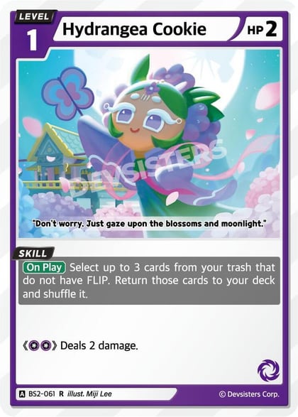 Hydrangea Cookie, Brave Beginning BS2-061