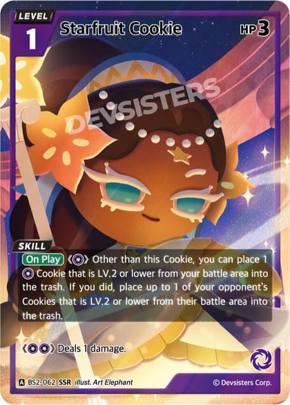Starfruit Cookie (SSR), Brave Beginning BS2-062