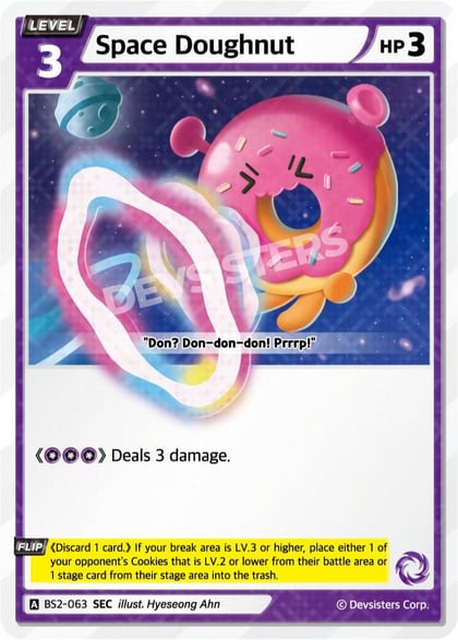 Space Doughnut (SEC), Brave Beginning BS2-063
