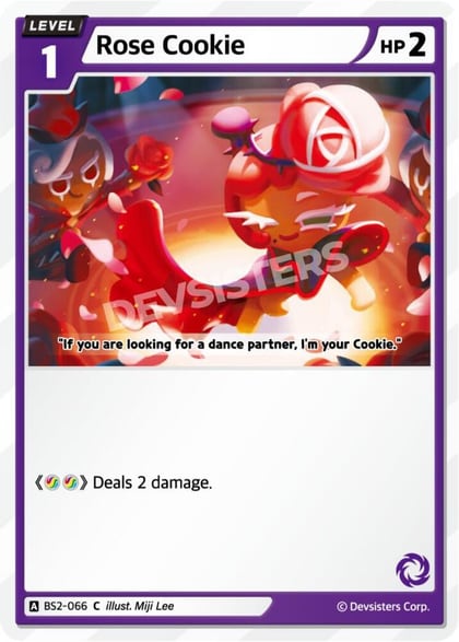 Rose Cookie (066), Brave Beginning BS2-066