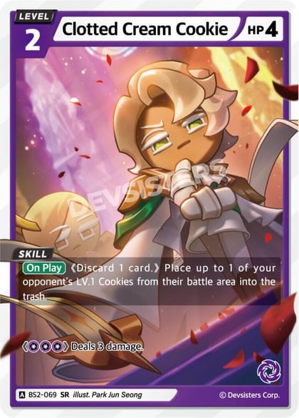 Clotted Cream Cookie, Brave Beginning BS2-069