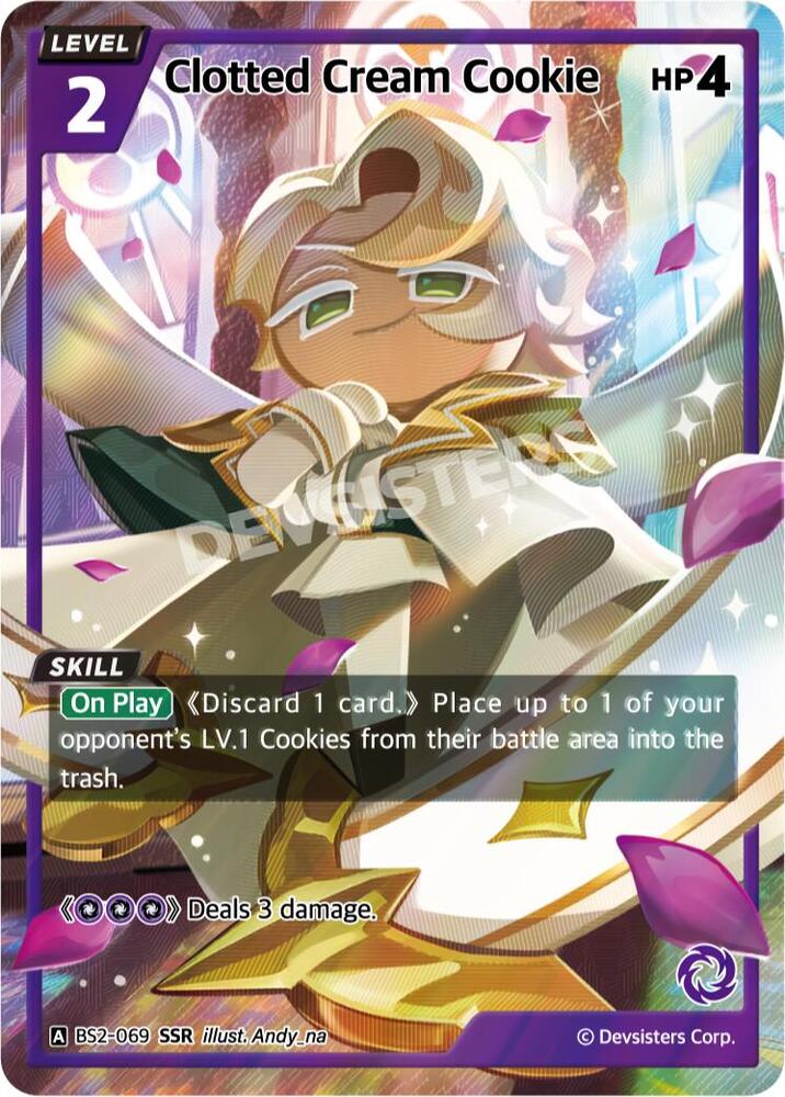 Clotted Cream Cookie (SSR), Brave Beginning BS2-069