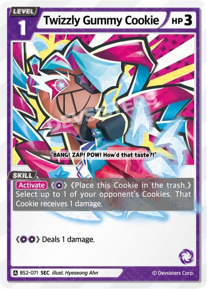 Twizzly Gummy Cookie (SEC), Brave Beginning BS2-071