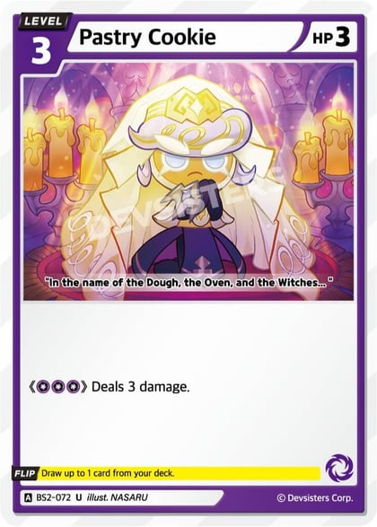 Pastry Cookie, Brave Beginning BS2-072