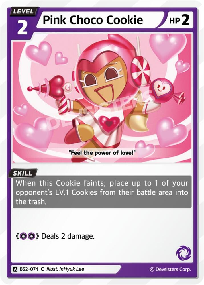 Pink Choco Cookie, Brave Beginning BS2-074