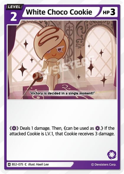 White Choco Cookie, Brave Beginning BS2-075