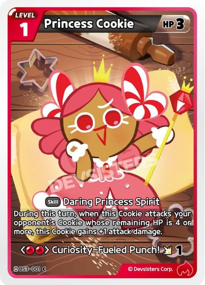 Princess Cookie (001), Age of Heroes and Kingdoms BS3-001