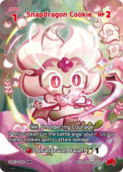 Snapdragon Cookie (SSR), Age of Heroes and Kingdoms BS3-006
