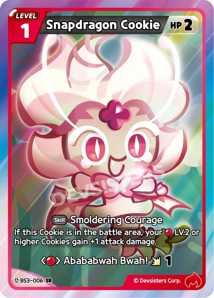 Snapdragon Cookie, Age of Heroes and Kingdoms BS3-006