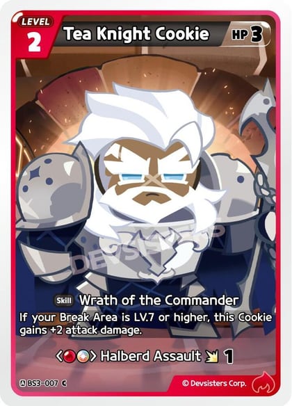 Tea Knight Cookie, Age of Heroes and Kingdoms BS3-007
