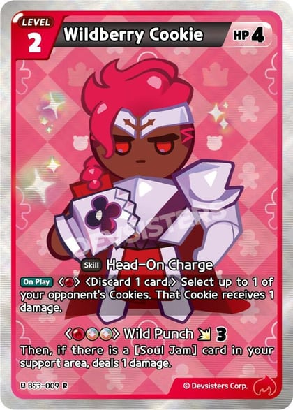 Wildberry Cookie (009), Age of Heroes and Kingdoms BS3-009