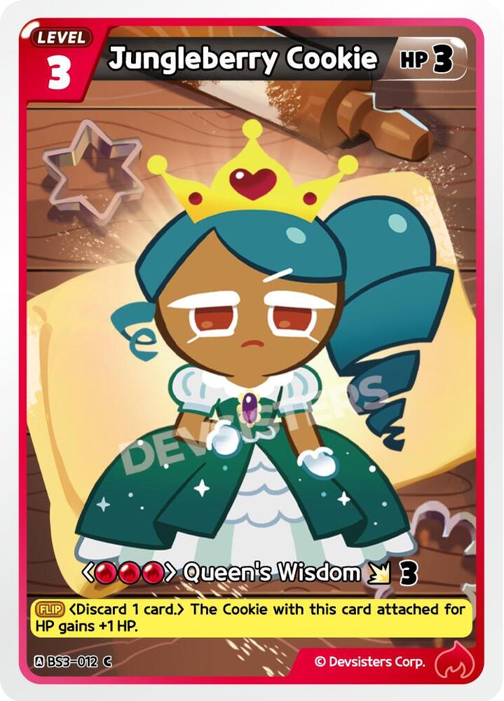 Jungleberry Cookie, Age of Heroes and Kingdoms BS3-012
