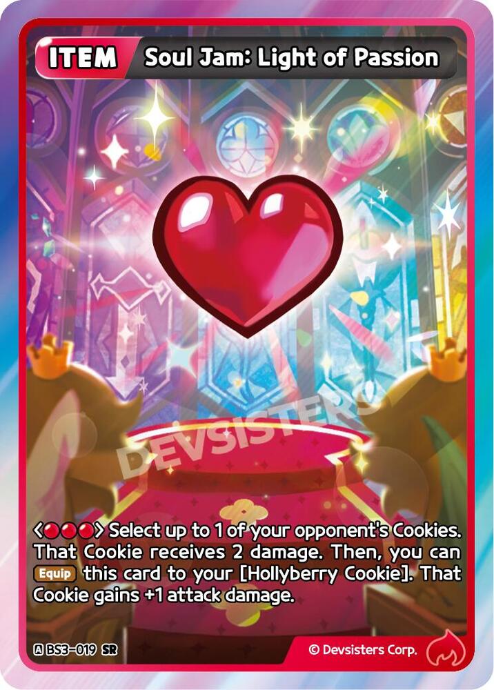 Soul Jam: Light of Passion, Age of Heroes and Kingdoms BS3-019