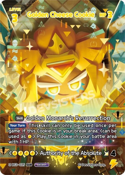 Golden Cheese Cookie (SUR), Age of Heroes and Kingdoms BS3-025