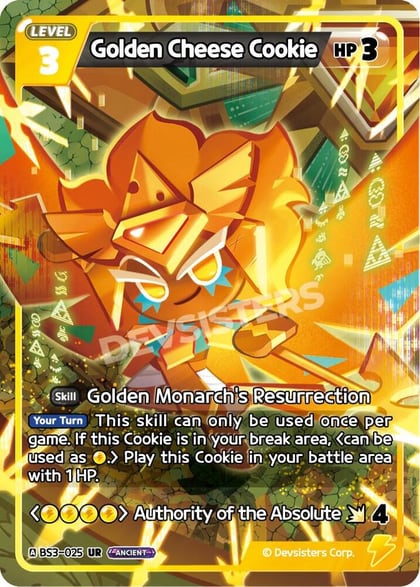Golden Cheese Cookie, Age of Heroes and Kingdoms BS3-025