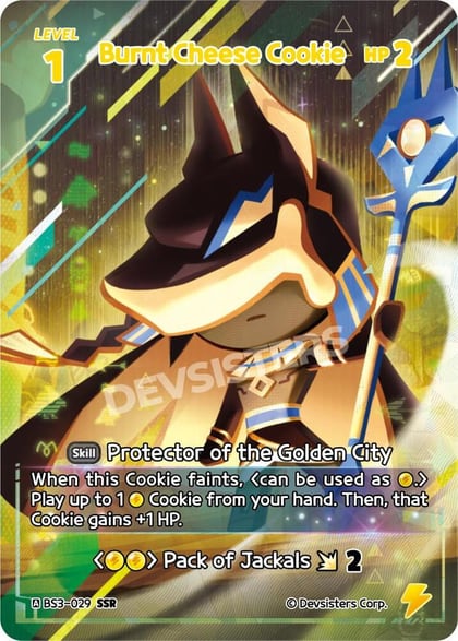 Burnt Cheese Cookie (SSR), Age of Heroes and Kingdoms BS3-029