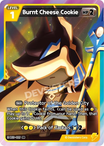 Burnt Cheese Cookie, Age of Heroes and Kingdoms BS3-029