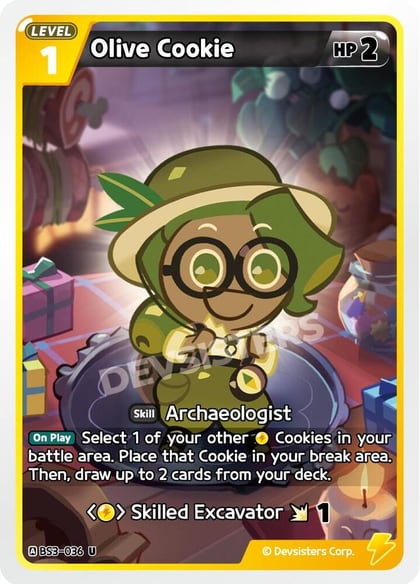 Olive Cookie, Age of Heroes and Kingdoms BS3-036