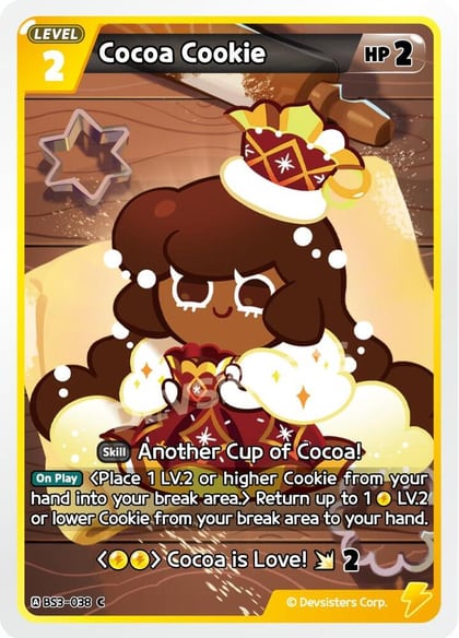 Cocoa Cookie, Age of Heroes and Kingdoms BS3-038