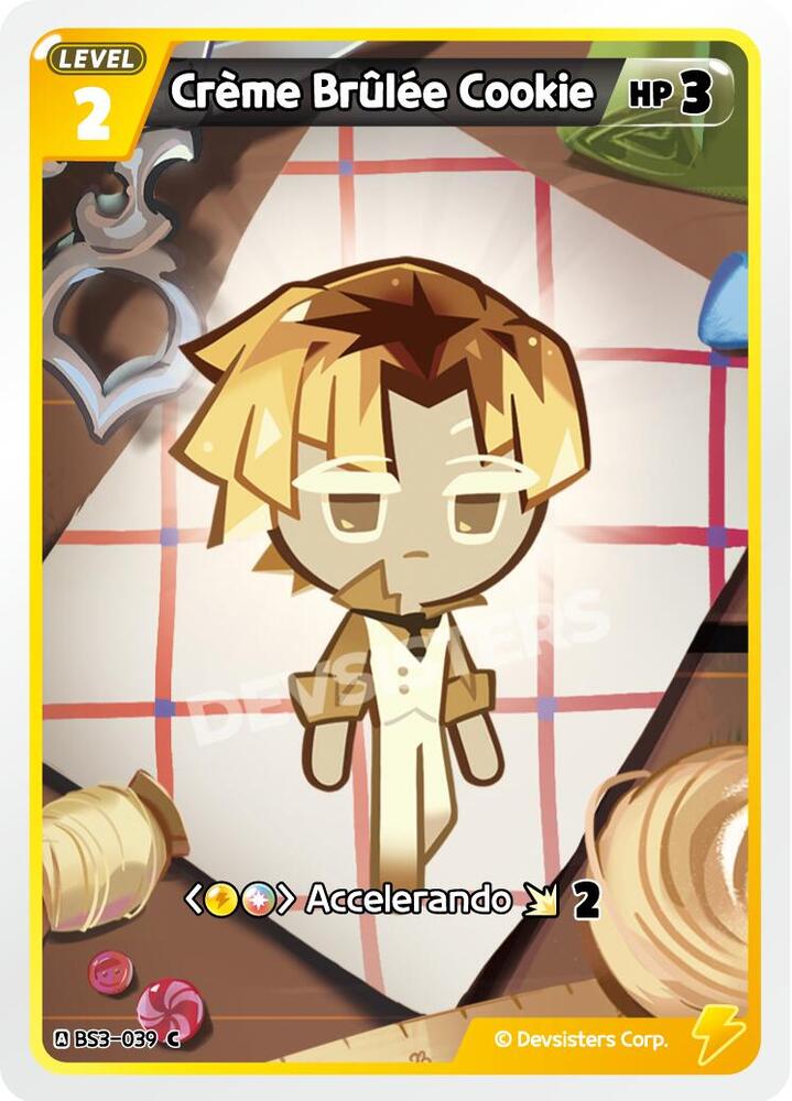 Creme Brulee Cookie, Age of Heroes and Kingdoms BS3-039