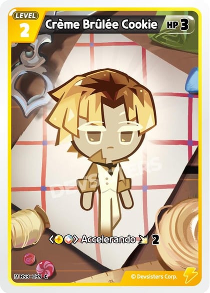 Creme Brulee Cookie, Age of Heroes and Kingdoms BS3-039