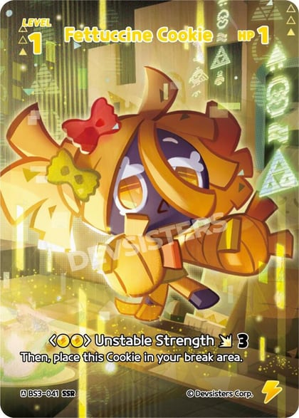 Fettuccine Cookie (SSR), Age of Heroes and Kingdoms BS3-041