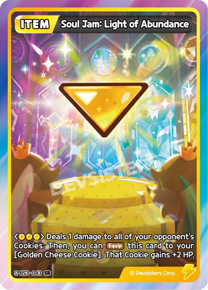 Soul Jam: Light of Abundance, Age of Heroes and Kingdoms BS3-043
