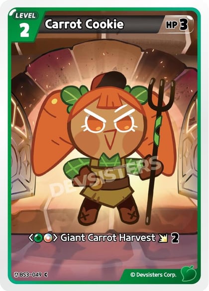 Carrot Cookie, Age of Heroes and Kingdoms BS3-049