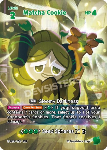 Matcha Cookie (SSR), Age of Heroes and Kingdoms BS3-050