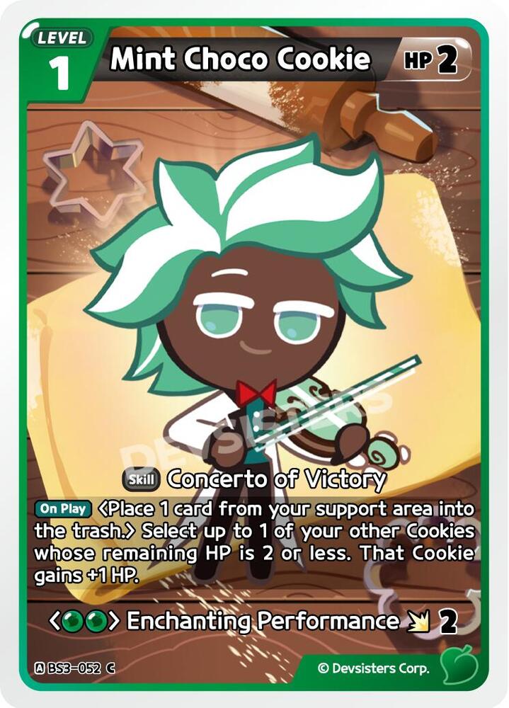 Mint Choco Cookie (052), Age of Heroes and Kingdoms BS3-052