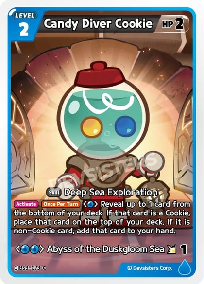 Candy Diver Cookie, Age of Heroes and Kingdoms BS3-073
