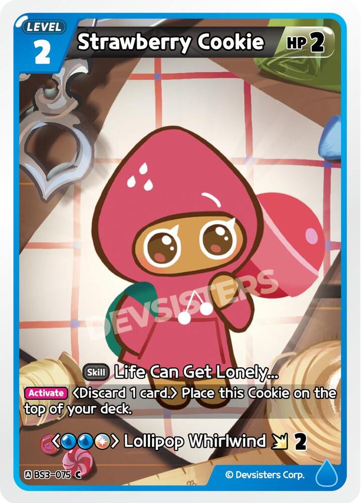 Strawberry Cookie, Age of Heroes and Kingdoms BS3-075