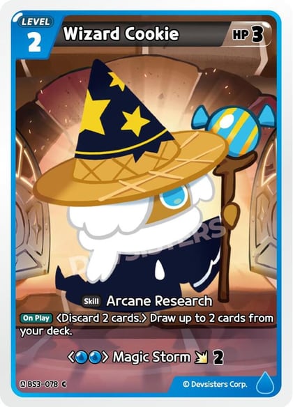 Wizard Cookie (078), Age of Heroes and Kingdoms BS3-078